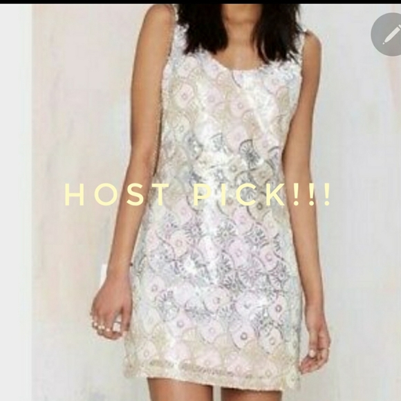 glamorous sequin dress